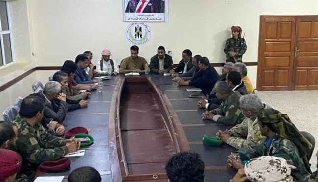 اجتماع موسع في يافع لتوحيد جهود مواجهة الحوثي 
