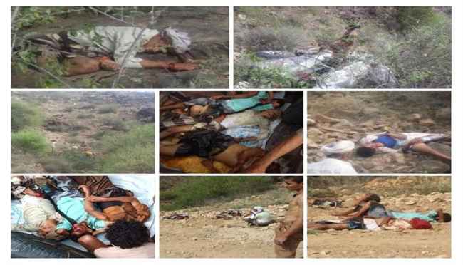 عبد الملك الحوثي يرتكب مجزرة جديدة ضحيتها 16 شخص.. أسماء وصور وتفاصيل المذبحة