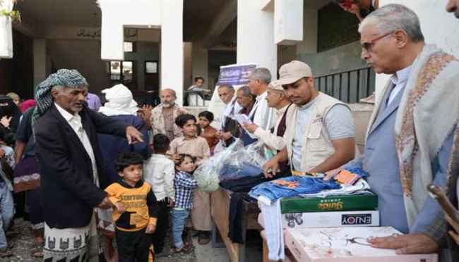 خلية الوطنية تستهدف 2000 طفل بكسوة العيد في صبر الموادم.. بدعم اماراتي