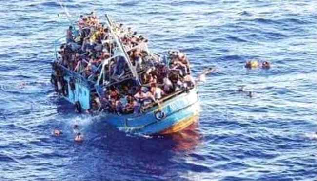 وفاة 38 مهاجر أفريقي غرقا في البحر بعد مغادرتهم اليمن