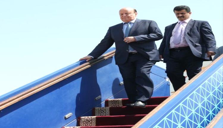 هادي يغادر السعودية مع ابناؤه لأول مرة منذ تخليه عن السلطة إلى هذه الدولة