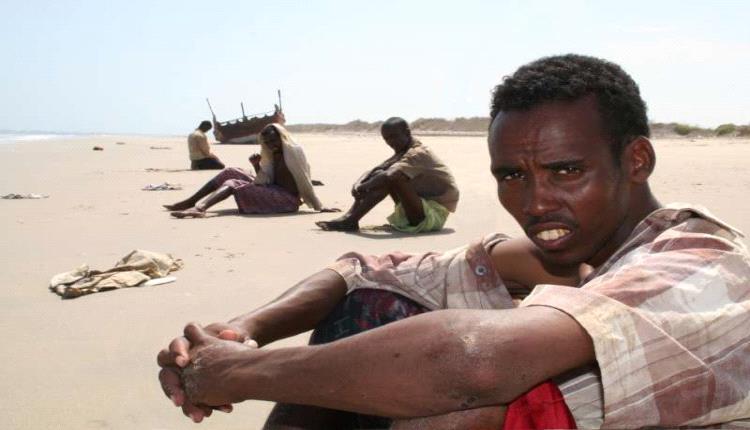 وفاة 462 مهاجر افريقي في رحلة عبور بين اليمن وجيبوتي