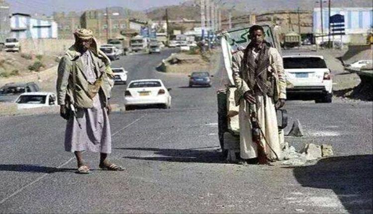 نقطة حوثية في صعدة تعدم سائق دراجة نارية