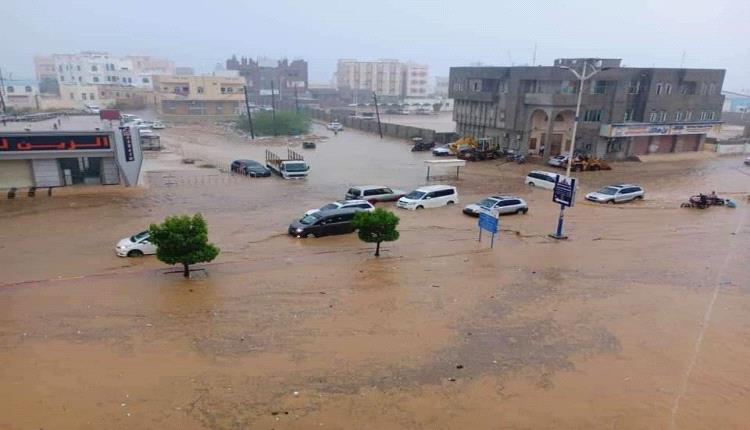 فيضانات تلحق الأضرار بأكثر من 37 ألف في اليمن