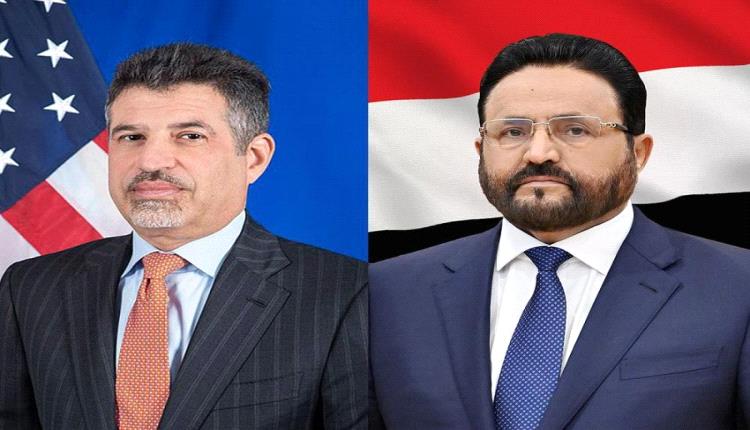 مستجدات الوضع الإنساني والسياسي والاقتصادي.. في اتصال الرئاسي وواشنطن