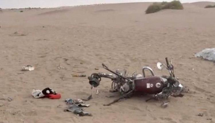 استشهاد مدني وإصابة آخرين بانفجار حوثي بشبوة