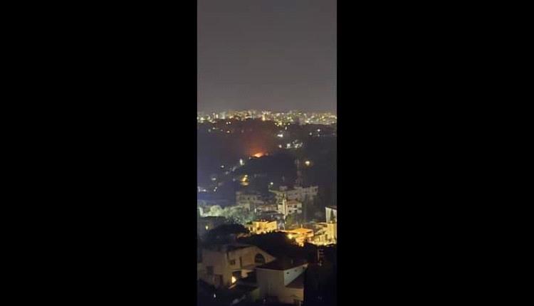 سقوط 6 قتلى وجرحى بغارة إسرائيلية على منزل في عاليه بجبل لبنان