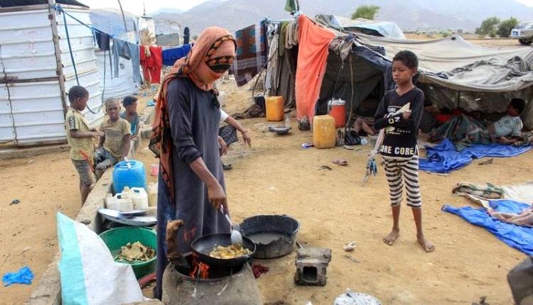 نزوح عشرات الأسر في اليمن لهذه الاسباب