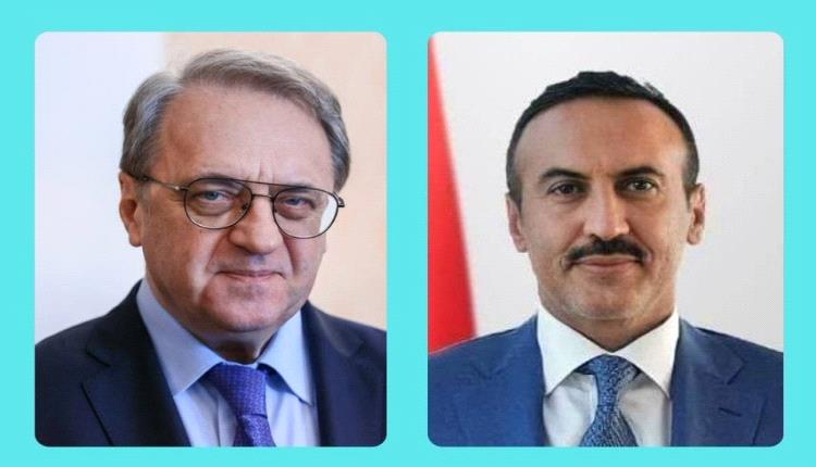 أحمد علي ومبعوث روسيا يناقشان تطورات الوضع في اليمن ويؤكدان على هذا الأمر