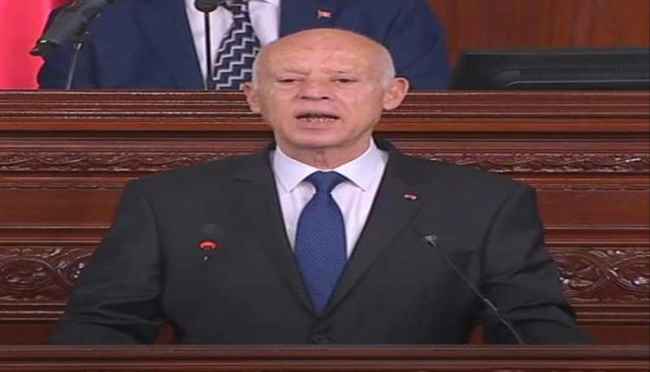الرئيس التونسي قيس سعيد يؤدي اليمين الدستورية لولايته الثانية