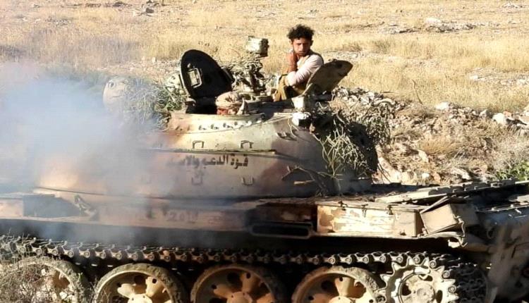 هدوء حذر في جبهات الضالع بعد استخدام القوات المشتركة هذا السلاح مع الحوثيين