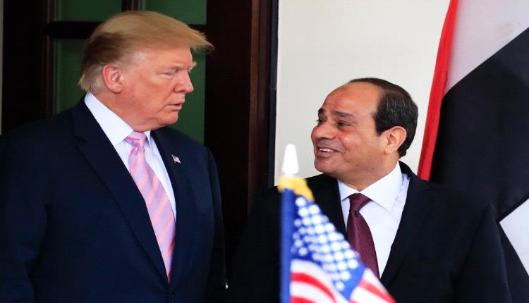 ترامب والسيسي يناقشان التقدم العسكري ضد الحوثيين