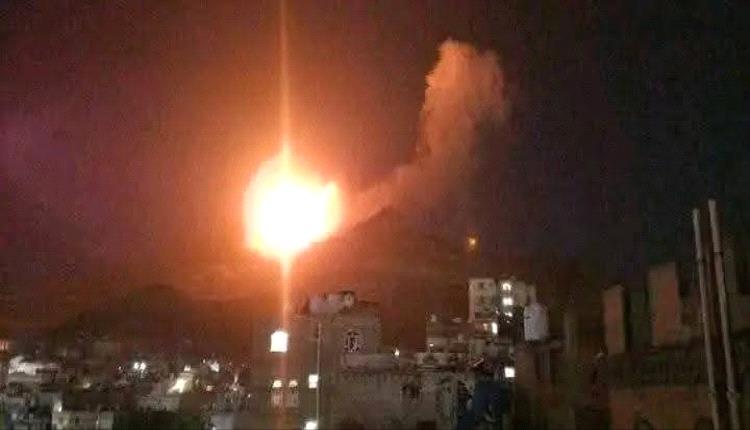 غارات عنيفة تدك هذه المواقع في صنعاء وتسبب انفجارات مدوية تهز شوارع وأحياء ومنازل