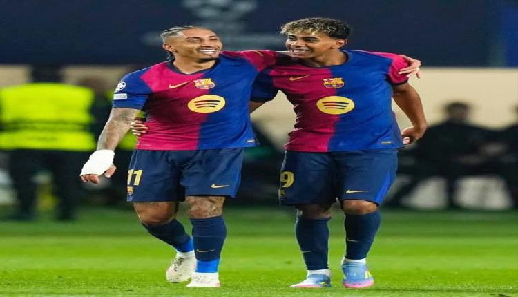 برشلونة يسحق دورتموند برباعية ويقترب من نصف نهائي الأبطال