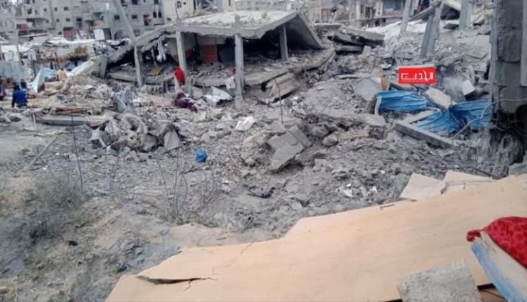 مقتل 6 أشخاص  من عائلة واحدة بغارة إسرائيلية استهدفت منزلاً في غزة