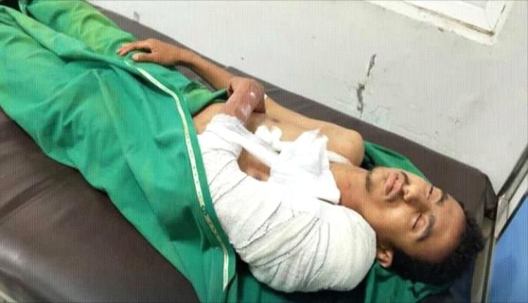 الحوثي يستهدف شاب عشريني بالقناصة في تعز