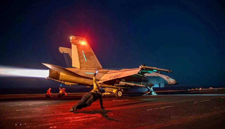 مصادر يمنية تكشف  تفاصيل 38 غارة أمريكية ضد الحوثيين