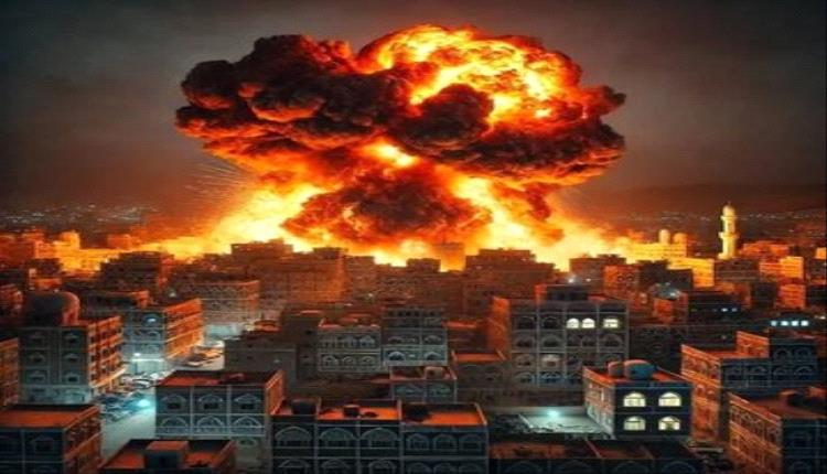 غارات أمريكية تنهال على احياء وأسواق صنعاء بقنابل شديدة الانفجار.. أسماء الأماكن
