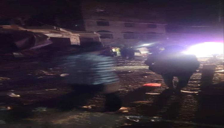 بالفيديو.. الحوثي يرتكب مجزرة وحشية في صنعاء ويقصف سوق وحي سكني بصاروخ أرض-أرض