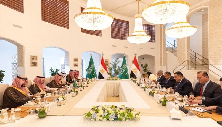 اليمن في صلب الأولويات.. القاهرة والرياض تؤكدان دعم الشرعية وأمن الملاحة في البحر الأحمر