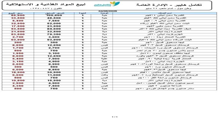 عاجل.. النقيب وهائل سعيد تنضمان لقافلة تخفيض الأسعار بعد ضغوط شعبية.. ننشر الأسعار الجديدة
