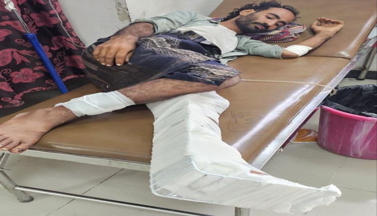 قناص حوثي يصيب مواطنًا في مقبنة تعز