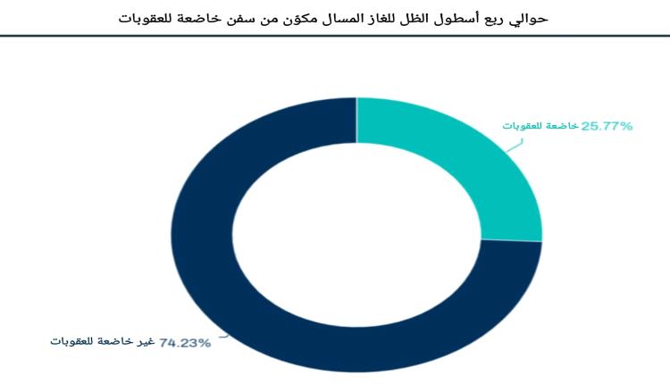 أسطول الظل الإيراني يتحدى العقوبات: ناقلات غاز عملاقة تصل موانئ الحوثيين وتغذي حرب صنعاء