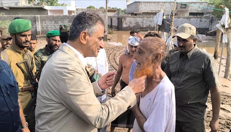 أول تحرك لمحافظ عدن عقب الأضرار التي لحقت منطقة الحسوة