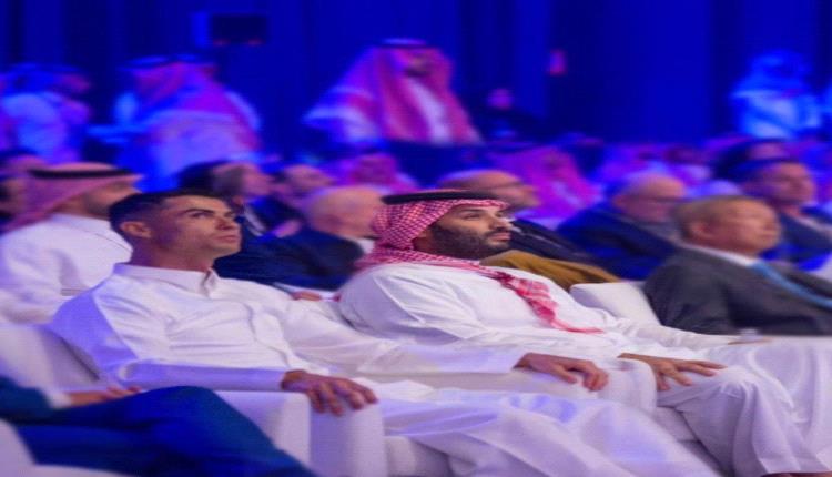 ظهور رونالدو بجوار الأمير محمد بن سلمان بحفل كأس العالم للرياضات الإلكترونية