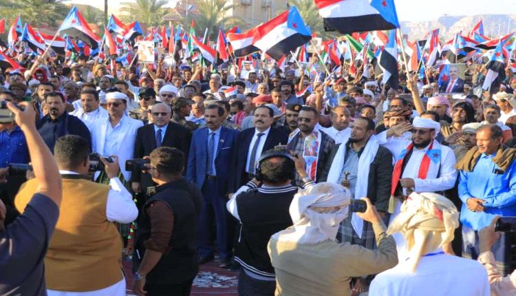 أول تحرك ميداني من المجلس الانتقالي للمطالبة بإعلان دولة الجنوب