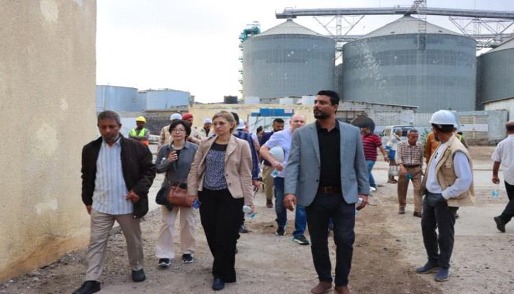 وفد من البنك الدولي يزور هذا المكان في عدن