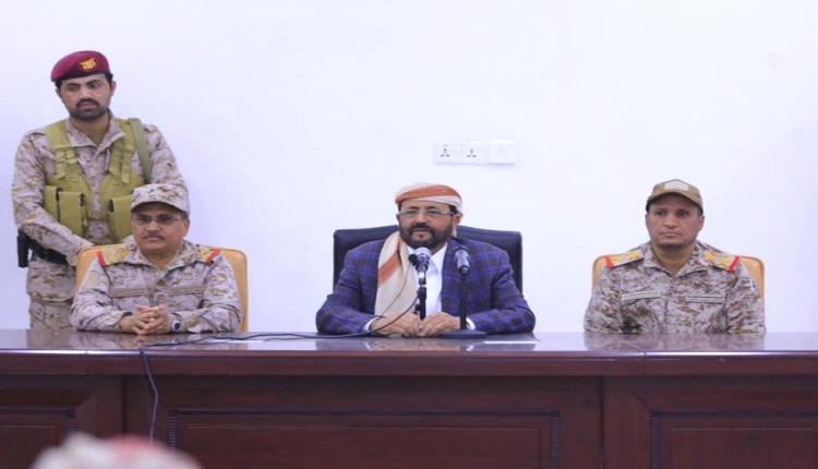 العرادة يعقد لقاءً رسمي وشعبي هام في مأرب