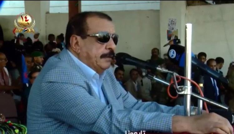 احمد بن بريك في رسالة ‏إلى أبناء الشمال: ارضكم عزيزة وسنساعدكم في بناءها بسواعدكم