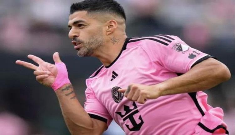 سواريز يمدّد عقده موسم إضافي مع إنتر ميامي 