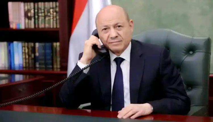 العليمي يجدد دعم الدولة الكامل لجهود السلطة المحلية في حضرموت