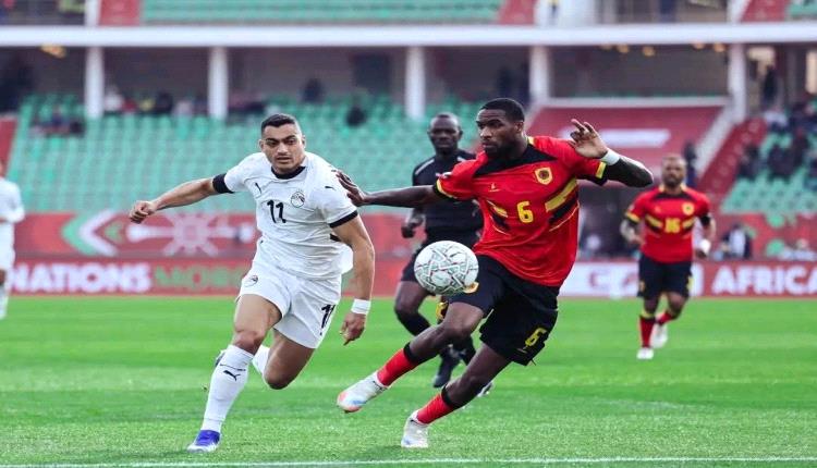 مصر تنهي دور المجموعات بالتعادل مع أنغولا وتتصدر المجموعة الثانية