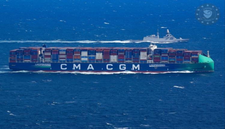 القوات الأوروبية تؤمن مرور سفن تجارية في البحر الأحمر بقيادة فرقاطة إيطالية 