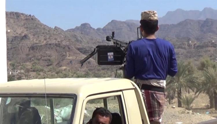 مصرع وإصابة عناصر حوثية في معارك عنيفة بجبهة حيفان