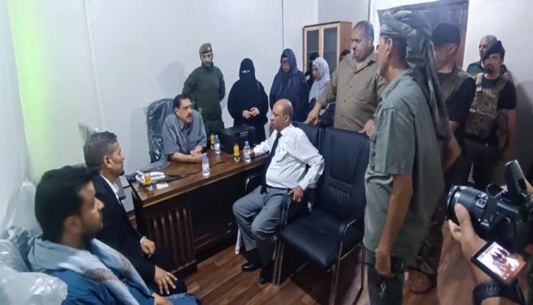 مدير أمن عدن يدشن غرفة العمليات في شرطة خور مكسر ضمن جهود تعزيز السلامة المجتمعية