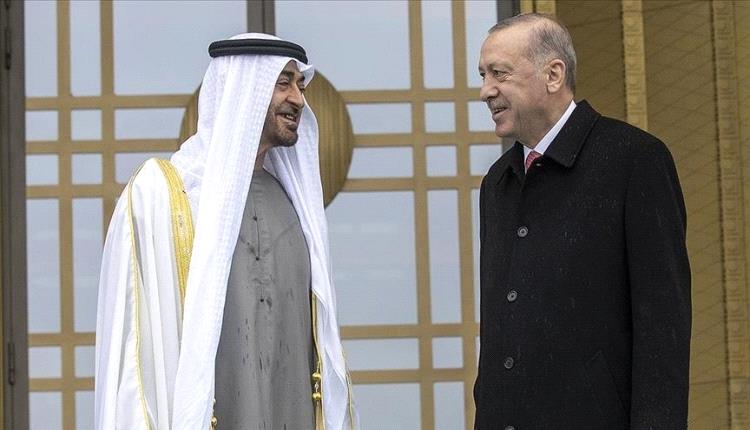 الشيخ محمد بن زايد يصل تركيا.. وأردوغان في مقدمة مستقبليه 