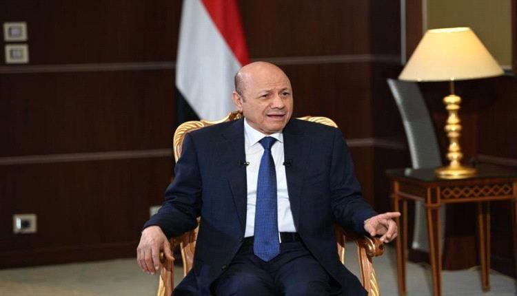 العليمي يفضحهم: الحوثي ليس مقاومة.. بل جهاز استخبارات إيراني يهدد العرب باسم فلسطين