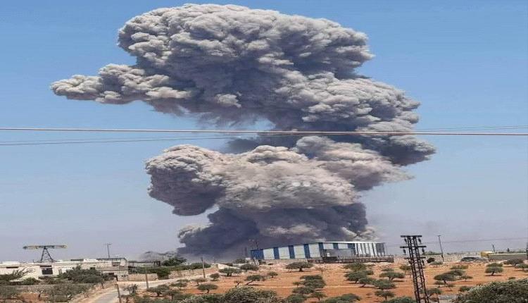 سوريا.. مقتل إصابة العشرات جراء انفجار عنيف في محافظة إدلب