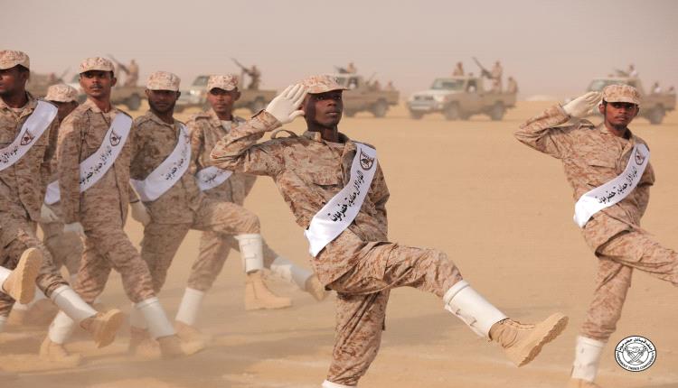 تخرج أول دفعة من قوات حماية حضرموت التابعة لحلف بن حبريش 
