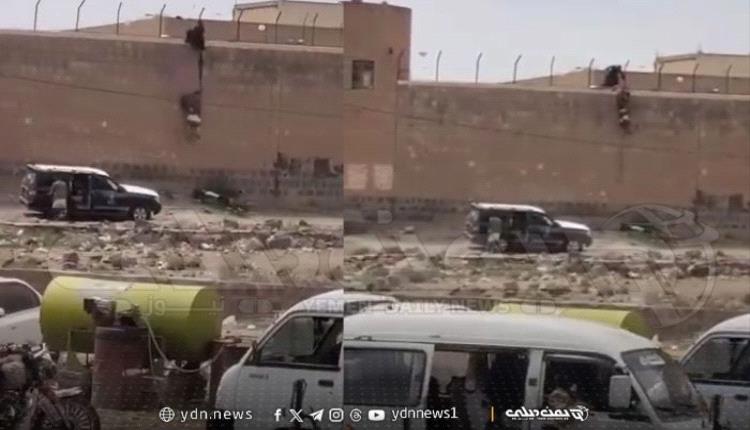 فضيحة حوثي.. أمن ذمار يترك السجناء الفارين ويعتقل مصور فرارهم
