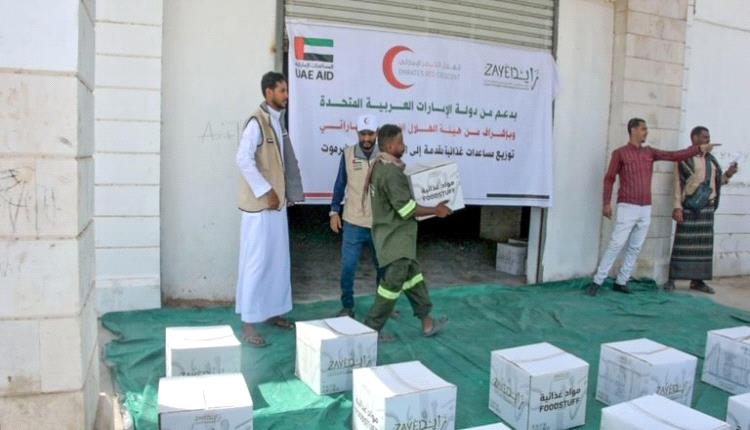 15 ألف مستفيد من مساعدات إماراتية جديدة في حضرموت