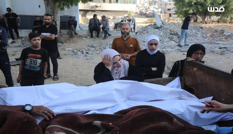 مقتل عشرات الفلسطينيين في قصف إسرائيلي متواصل على غزة