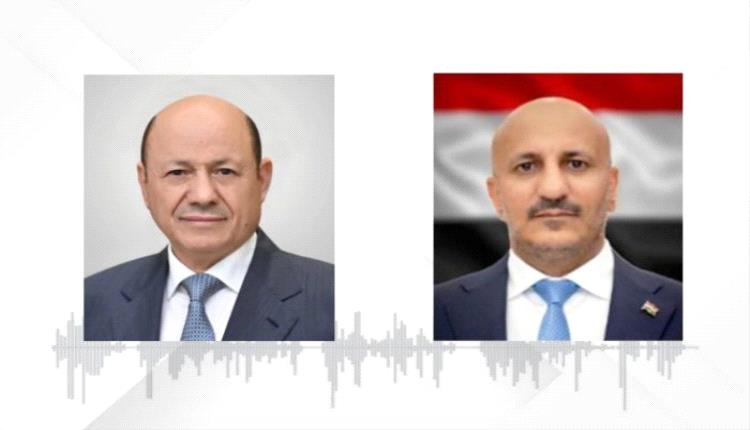 بعد تصريحات نارية.. تواصل هاتفي بين طارق صالح ورشاد العليمي