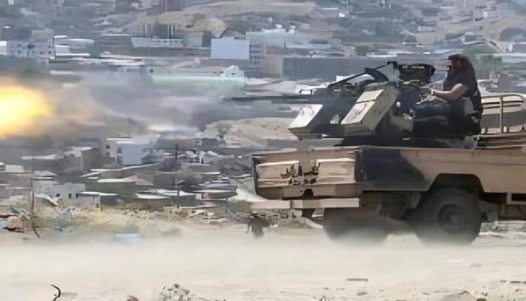 القوات الحكومية ترصد مجاميع حوثية تحاول التسلل إلى تعز قبل استهدافها