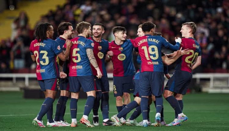 برشلونة يكتسح أوساسونا بثلاثية نظيفة وينفرد بصدارة الدوري الإسباني