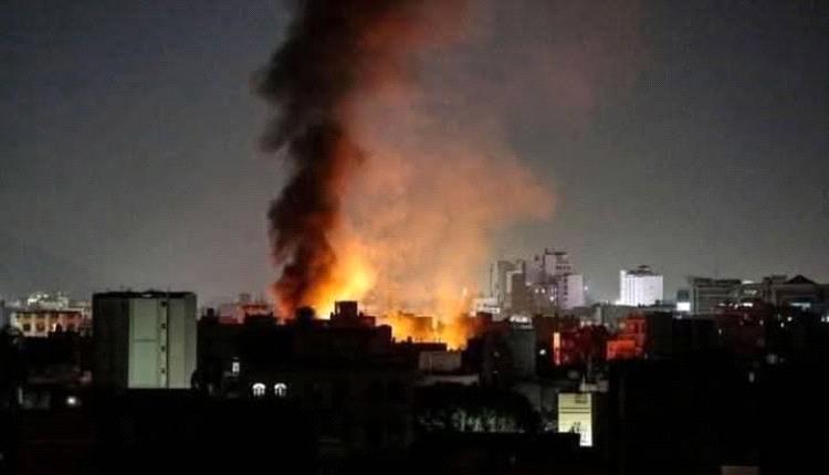 غارات امريكية تستهدف مواقع الحوثيين في صنعاء وصعدة